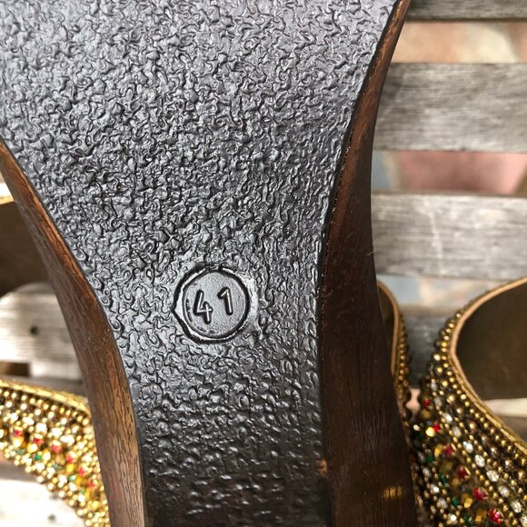 Beaded Thong Sandals - Picture 7 of 7